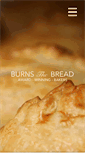 Mobile Screenshot of burnsthebread.co.uk